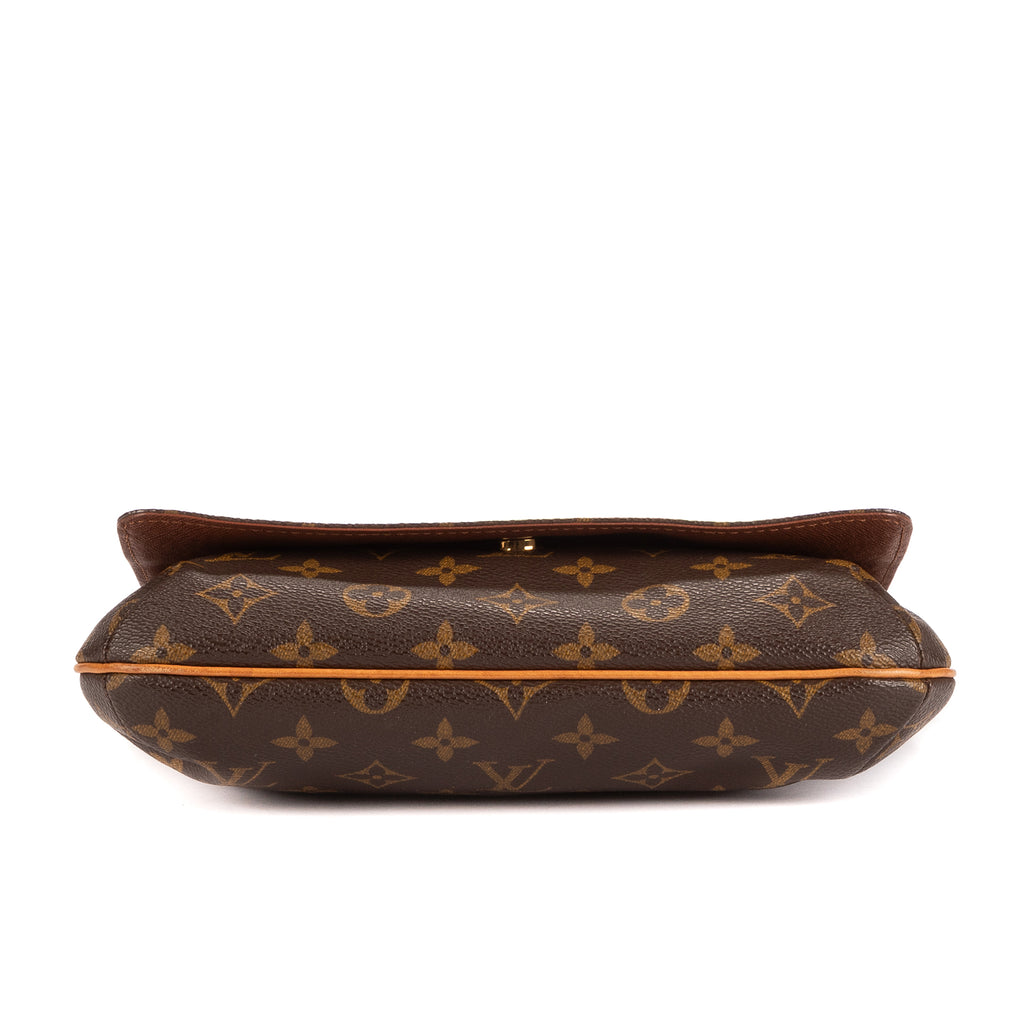 Bandolera Musette Tango Lona Monogram Marrón
