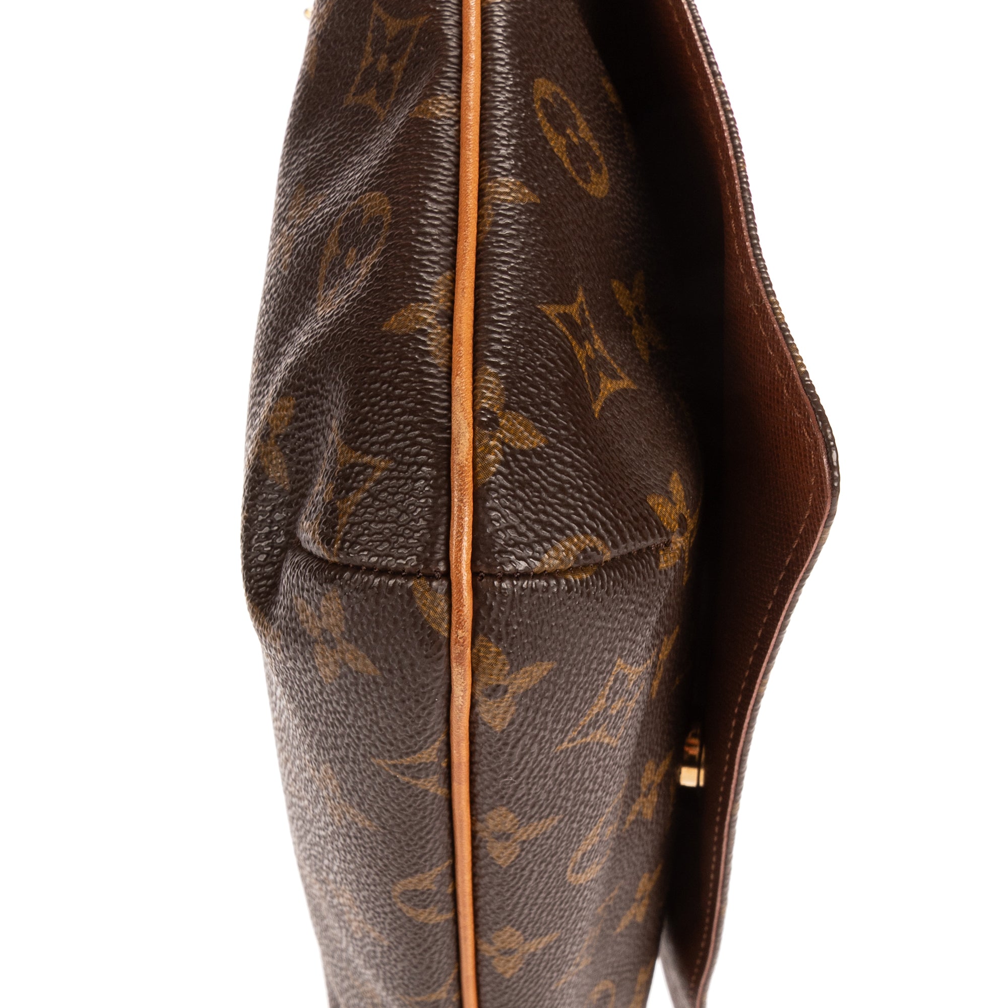 Bandolera Musette Tango Lona Monogram Marrón