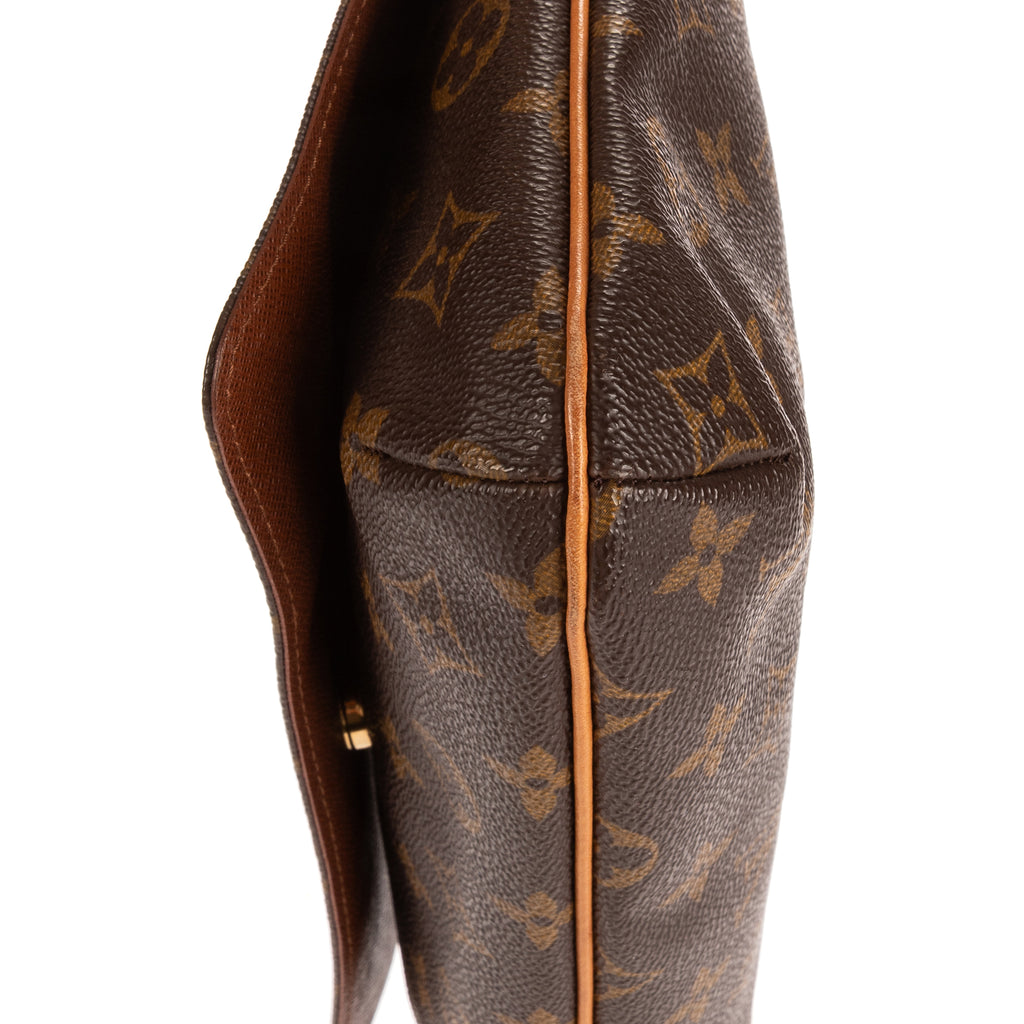 Bandolera Musette Tango Lona Monogram Marrón