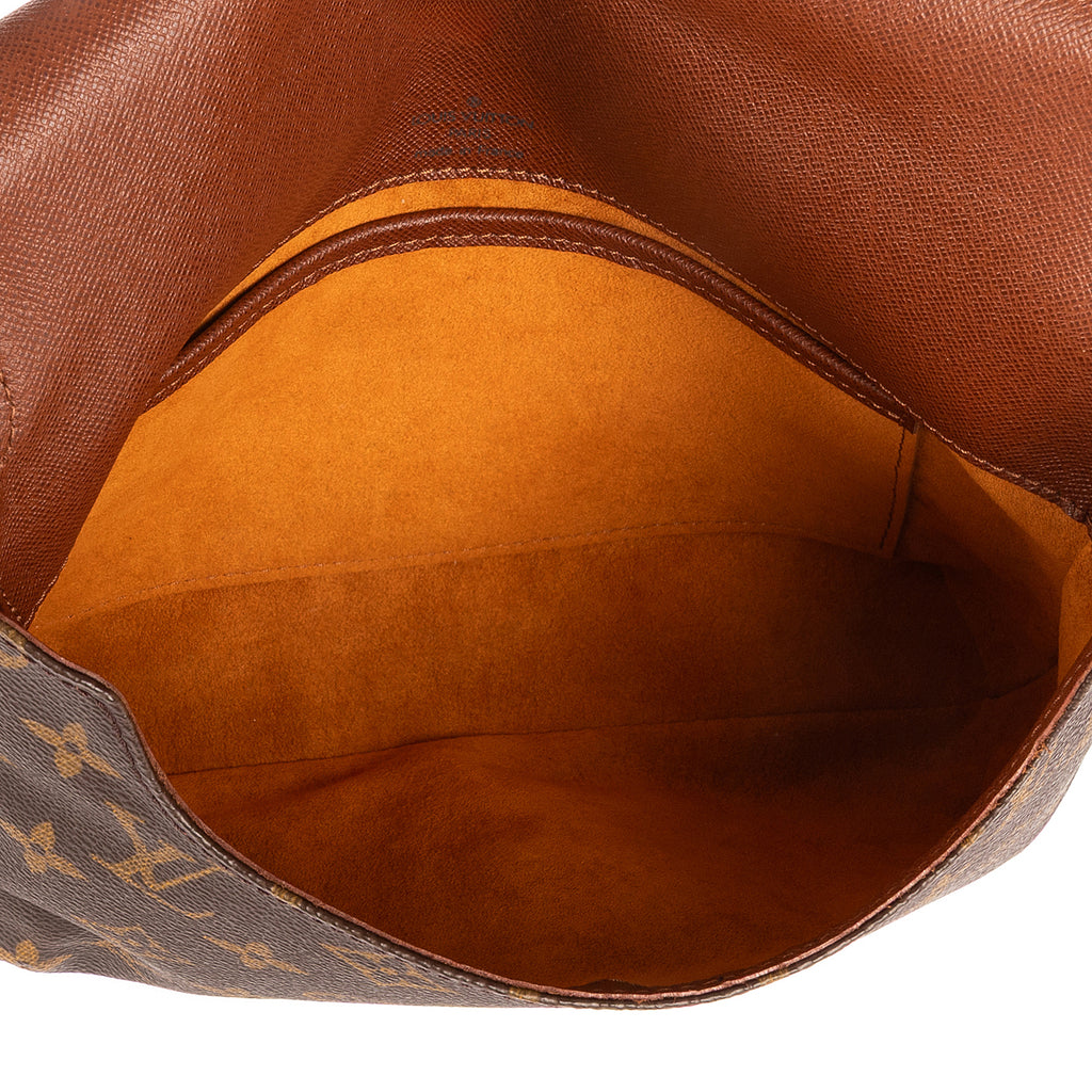Sac Bandoulière Musette Tango Monogramme Marron