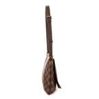 Bolso de hombro Musette Tango Marrón Damier Ebene