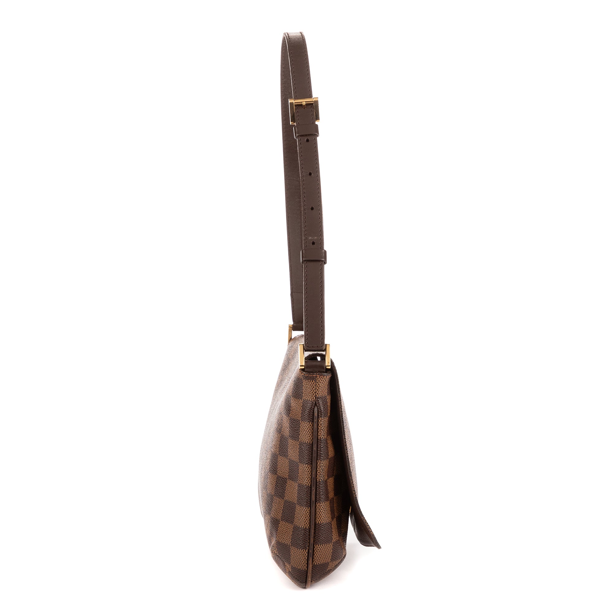 Shoulder Bag Musette Tango Brown Damier Ebene