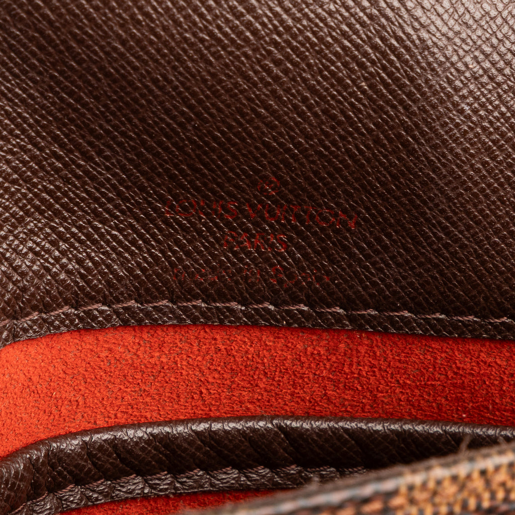 Bolso de hombro Musette Tango Marrón Damier Ebene