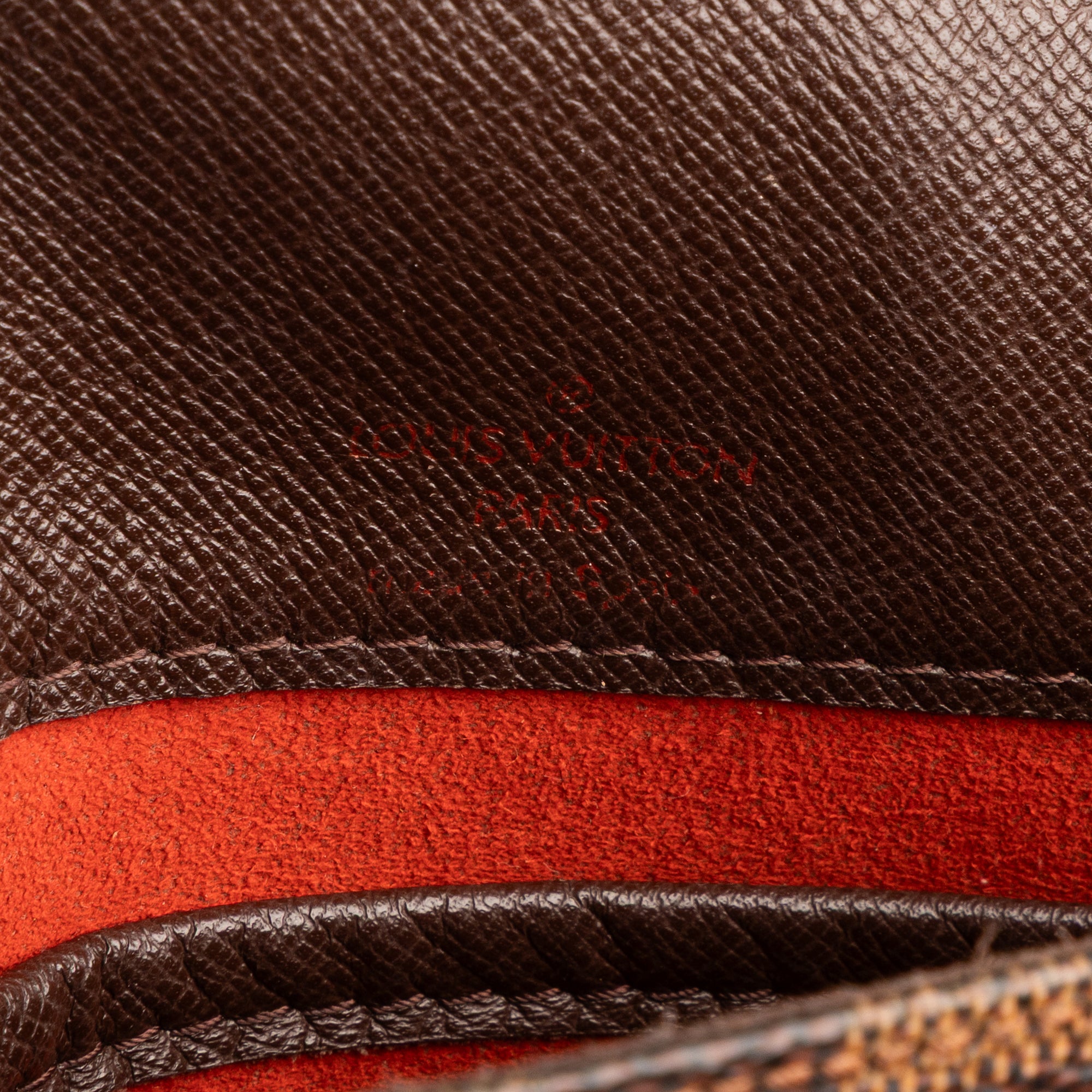 Bolso de hombro Musette Tango Marrón Damier Ebene