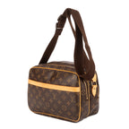 Crossbody Reporter PM Brown Monogram Canvas
