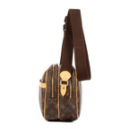 Crossbody Reporter PM Brown Monogram Canvas