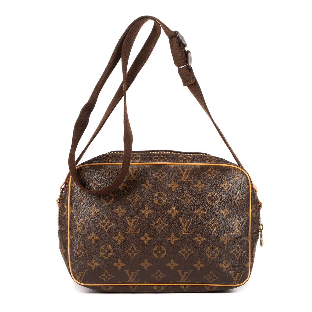Crossbody Reporter PM Brown Monogram Canvas