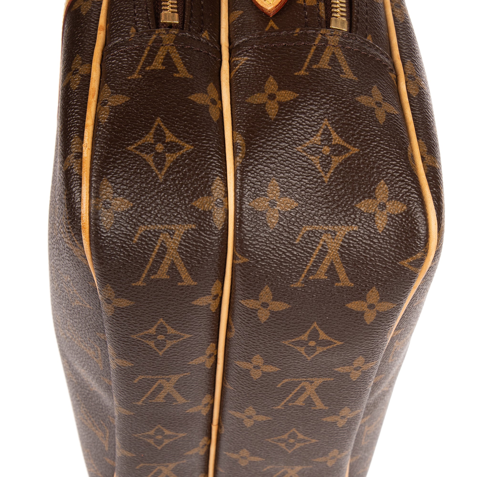 Crossbody Reporter PM Brown Monogram Canvas