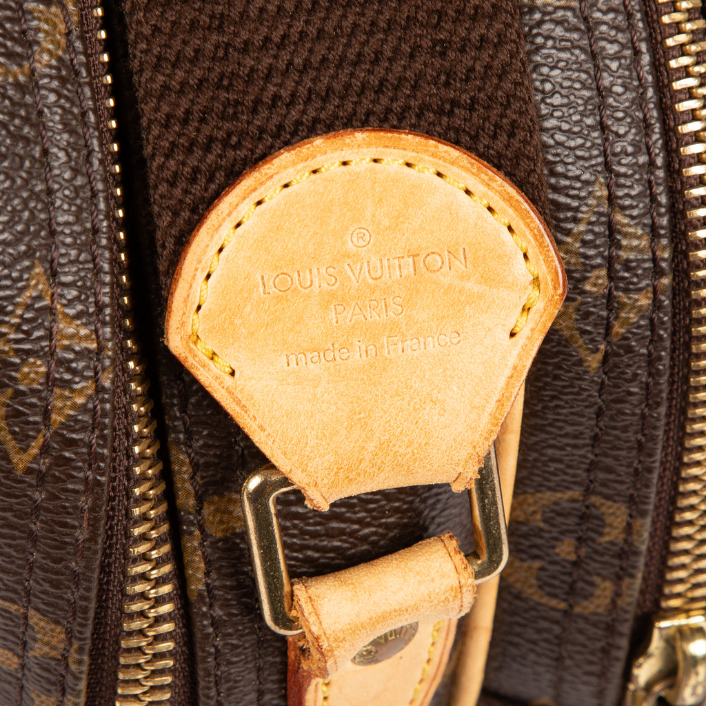 Crossbody Reporter PM Brown Monogram Canvas