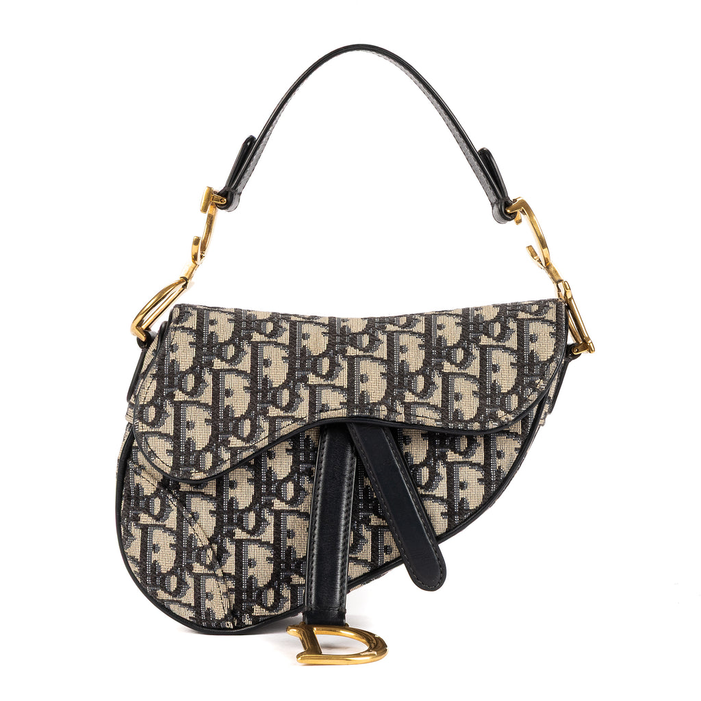 Dior - Saddle Oblique - Bleu