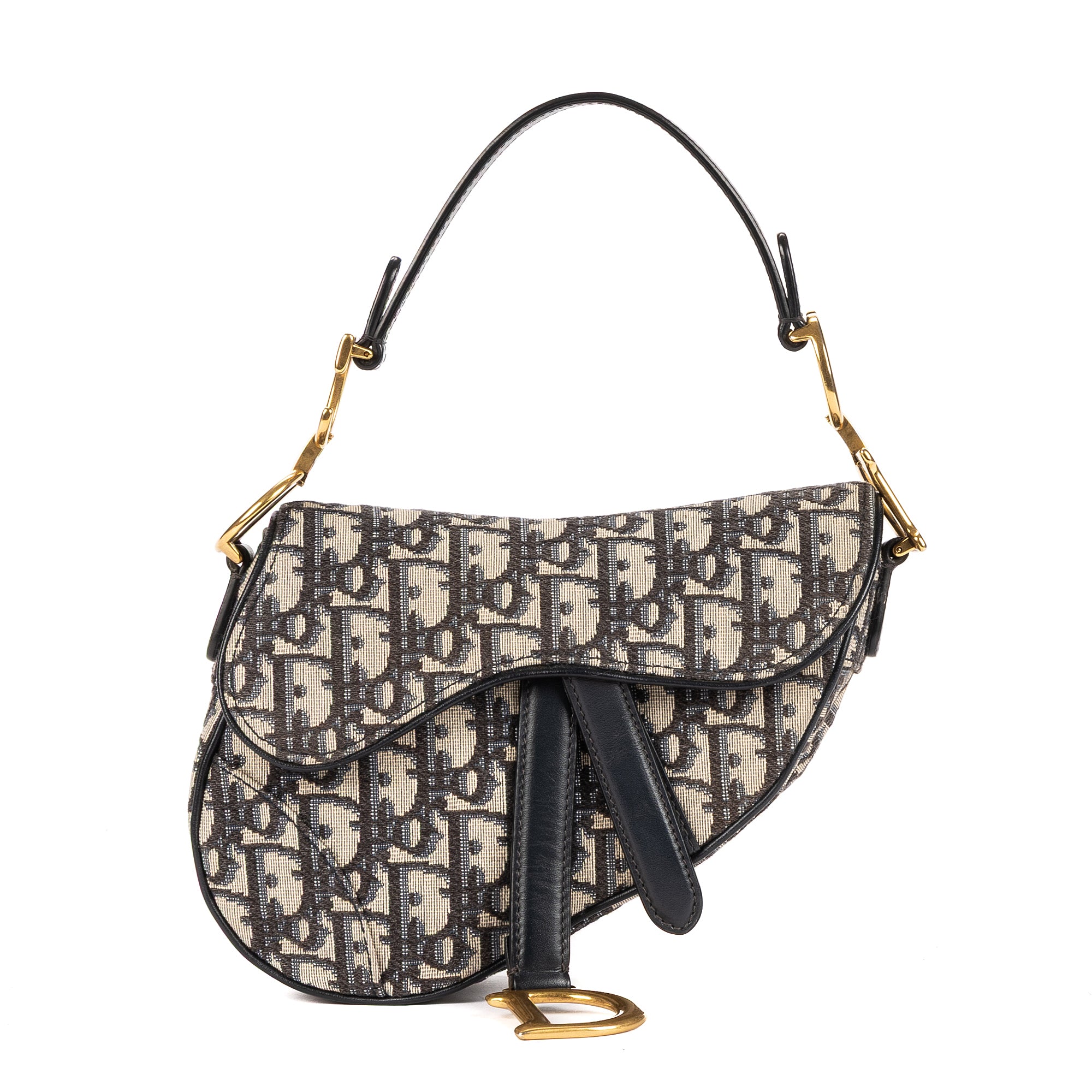 Dior - Saddle Oblique - Marine