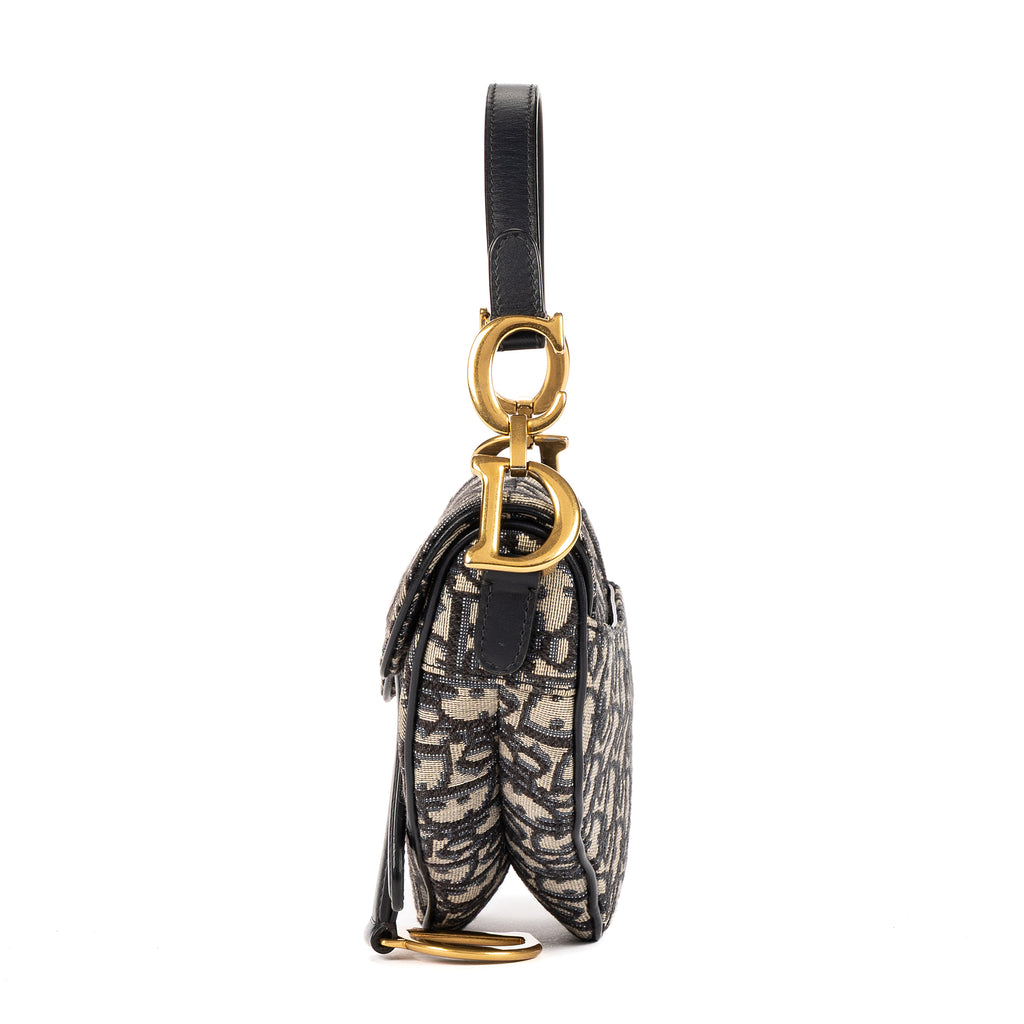 Dior - Saddle Oblique - Marine