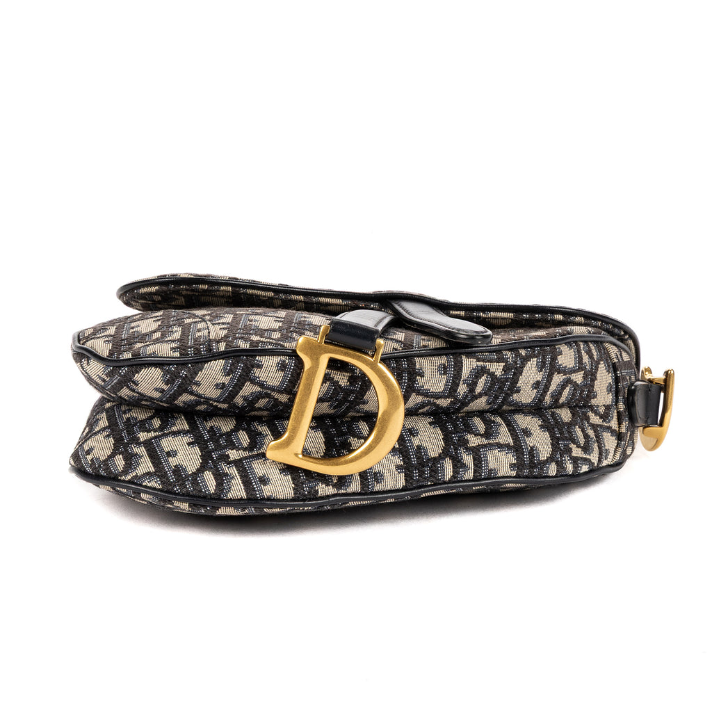 Dior - Saddle Oblique - Marine