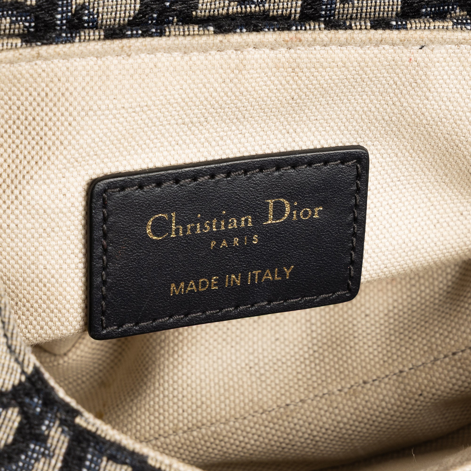 Dior - Saddle Oblique - Marine