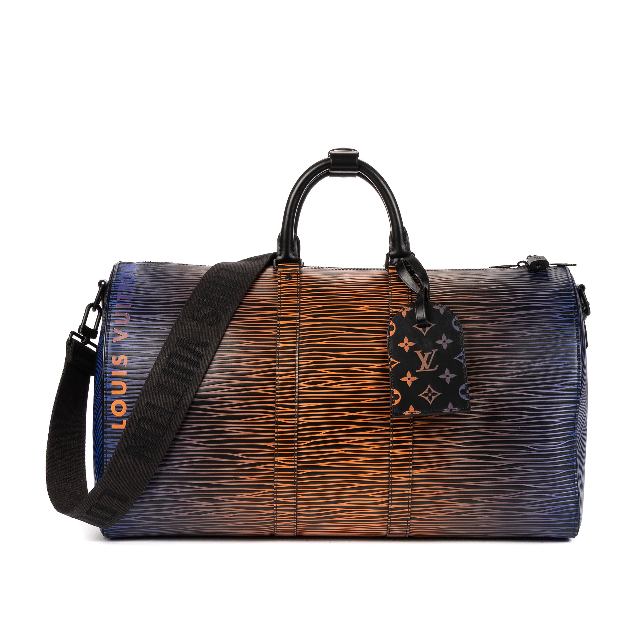 Bolso de Viaje Edición Limitada Keepall Electric Sun Gradient 50 Epi Azul
