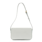 Shoulder Bag Teen Triomphe Azul Grey Smooth Leather