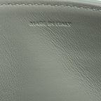 Shoulder Bag Teen Triomphe Azul Grey Smooth Leather