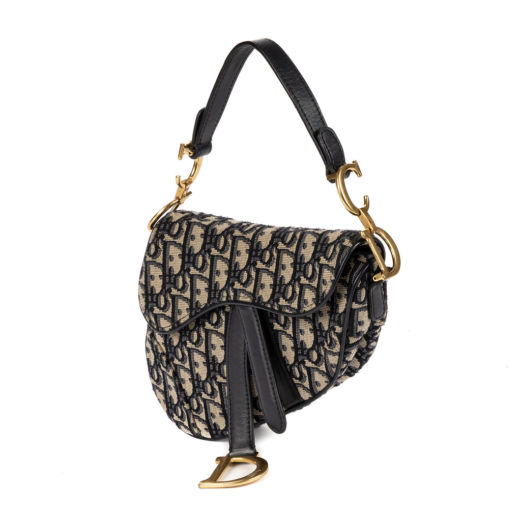 Dior - Saddle Oblique - Marine