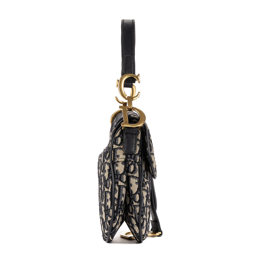 Dior - Saddle Oblique - Marine