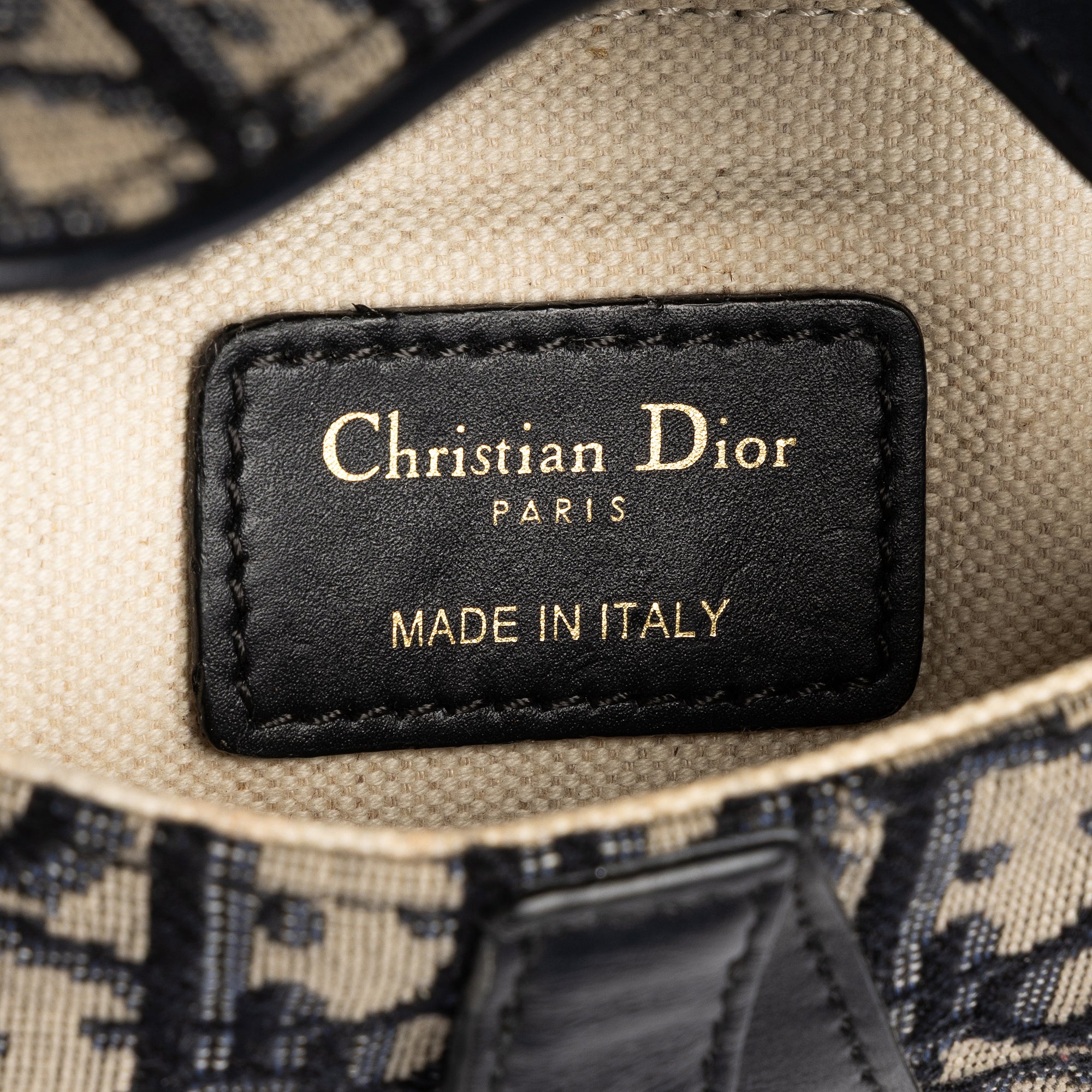 Dior - Saddle Oblique - Marine