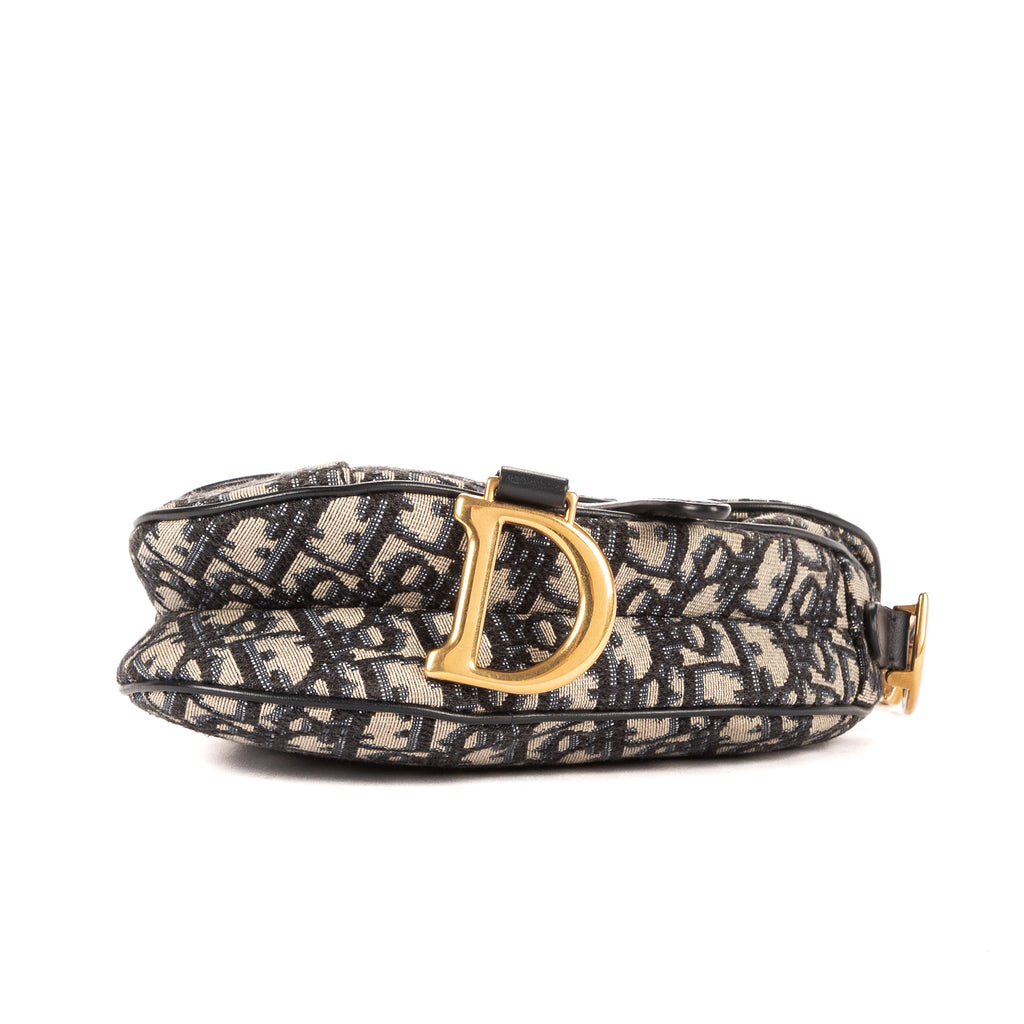 Dior - Saddle Oblique - Marine