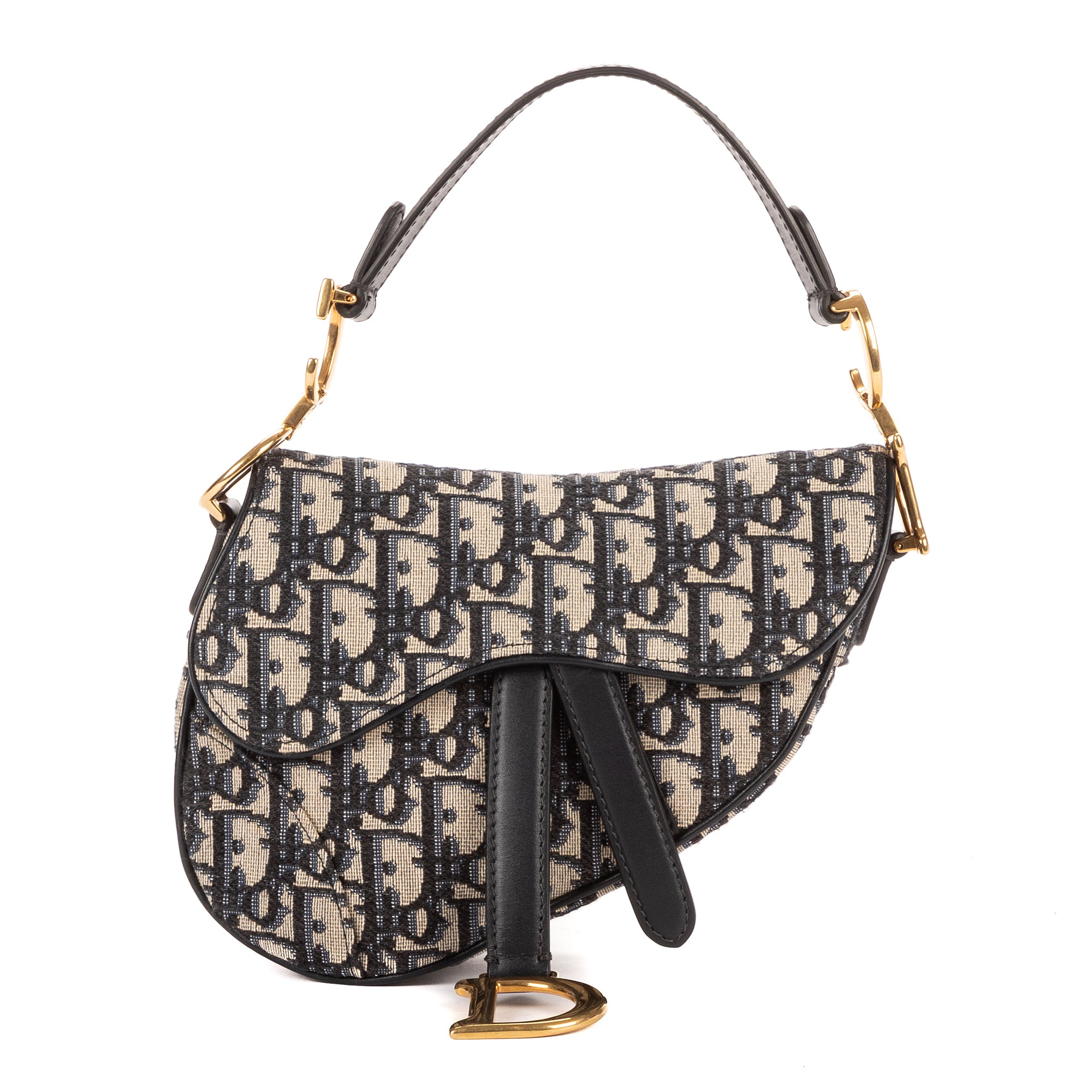 Dior - Saddle Oblique - Marine