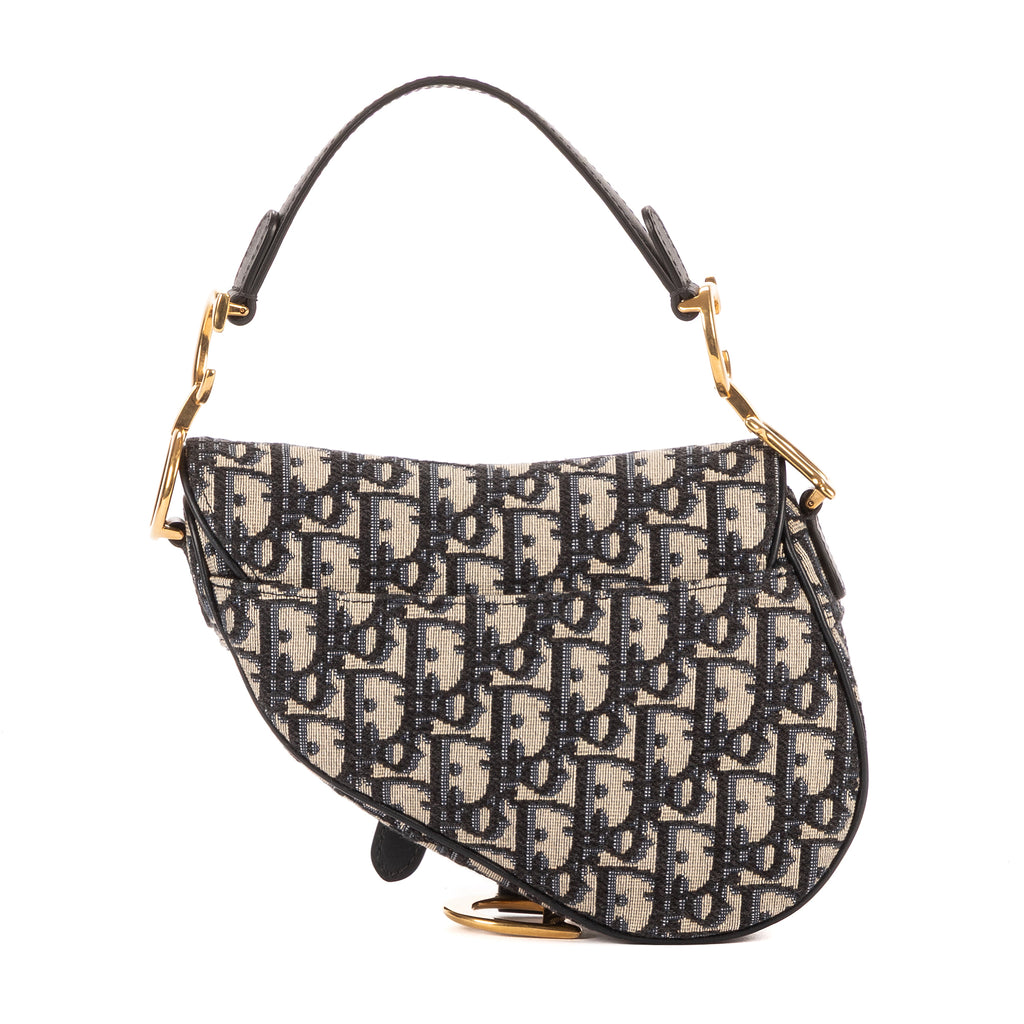 Dior - Saddle Oblique - Marine