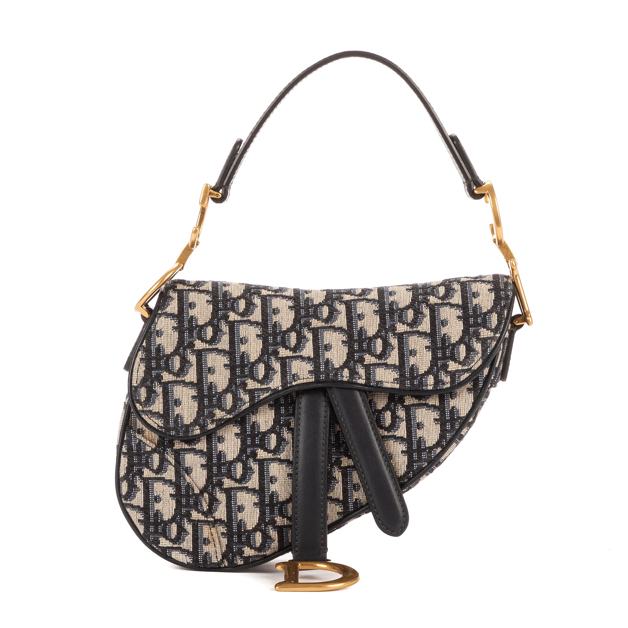Dior - Saddle Oblique - Marine