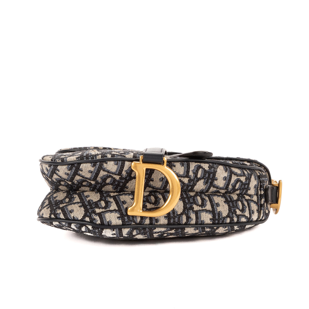 Dior - Saddle Oblique - Marine