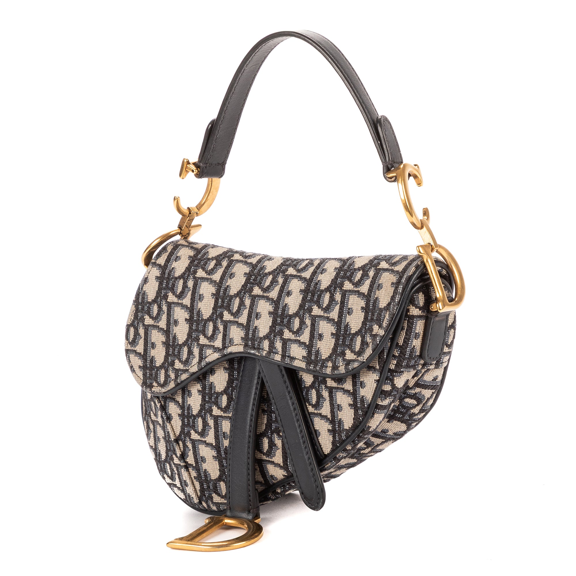 Dior - Saddle Oblique - Marine