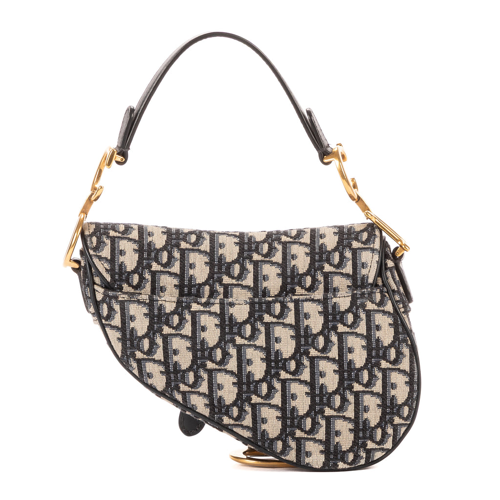 Dior - Saddle Oblique - Marine