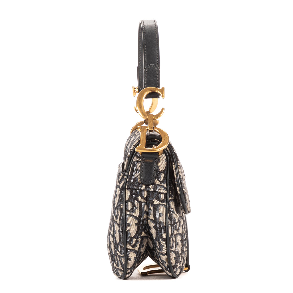 Dior - Saddle Oblique - Marine