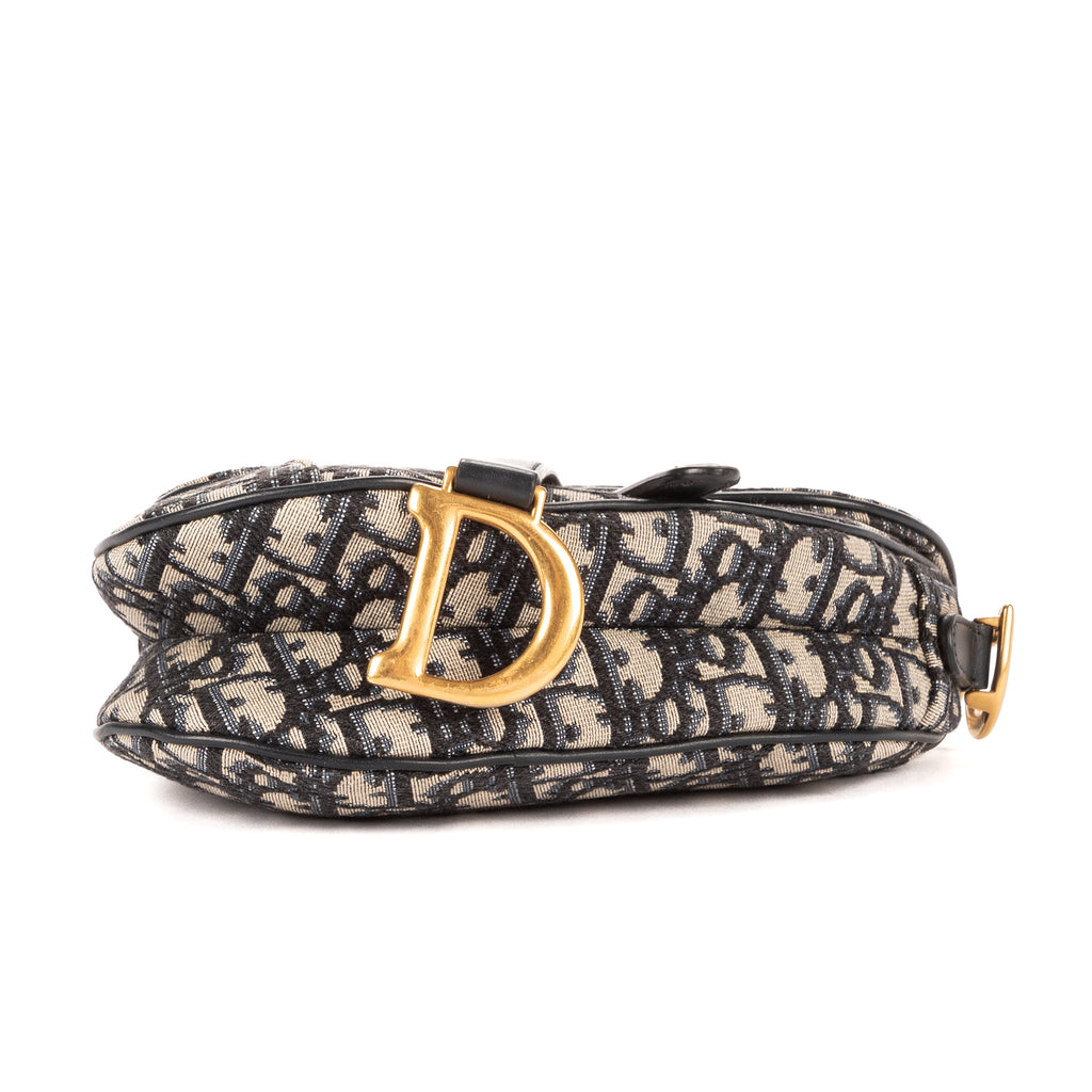 Dior - Saddle Oblique - Marine