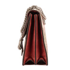 Bolso al hombro Blooms Dionysus mediano de lona revestida Supreme beige Blooms