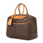 Handbag Deauville Brown Monogram Canvas