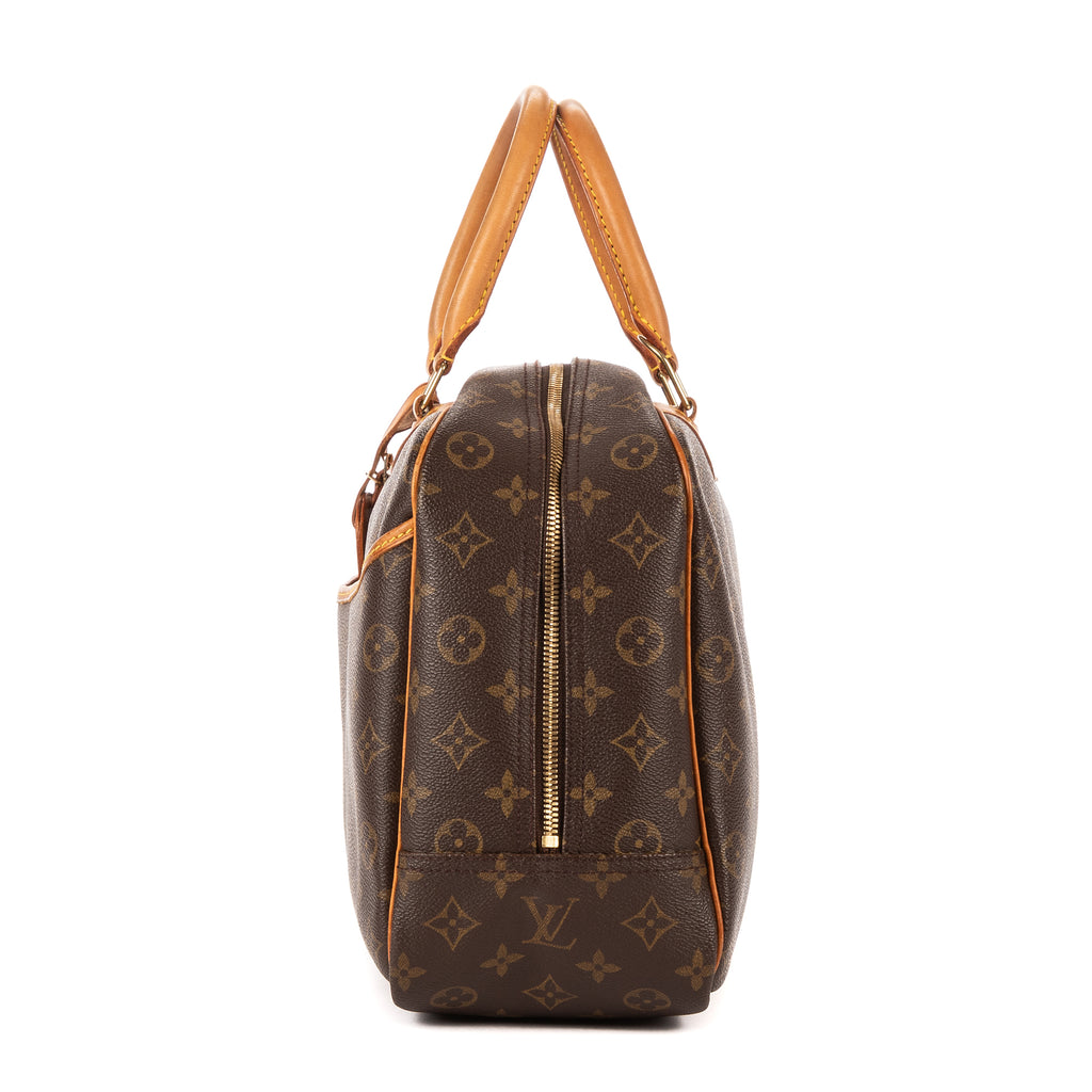 Handbag Deauville Brown Monogram Canvas