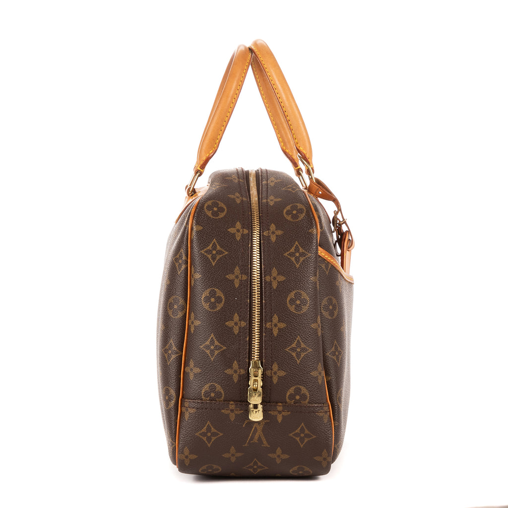Handbag Deauville Brown Monogram Canvas