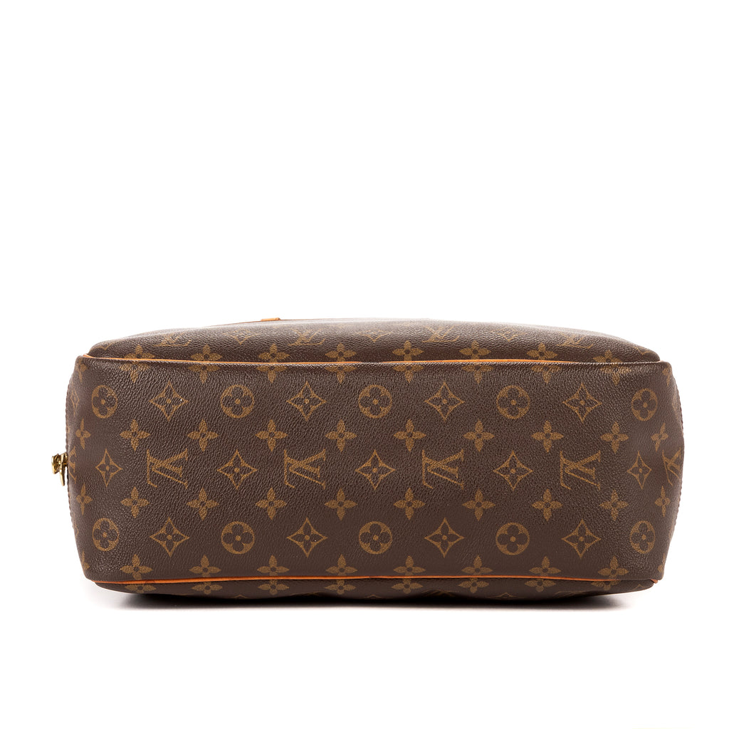 Handbag Deauville Brown Monogram Canvas