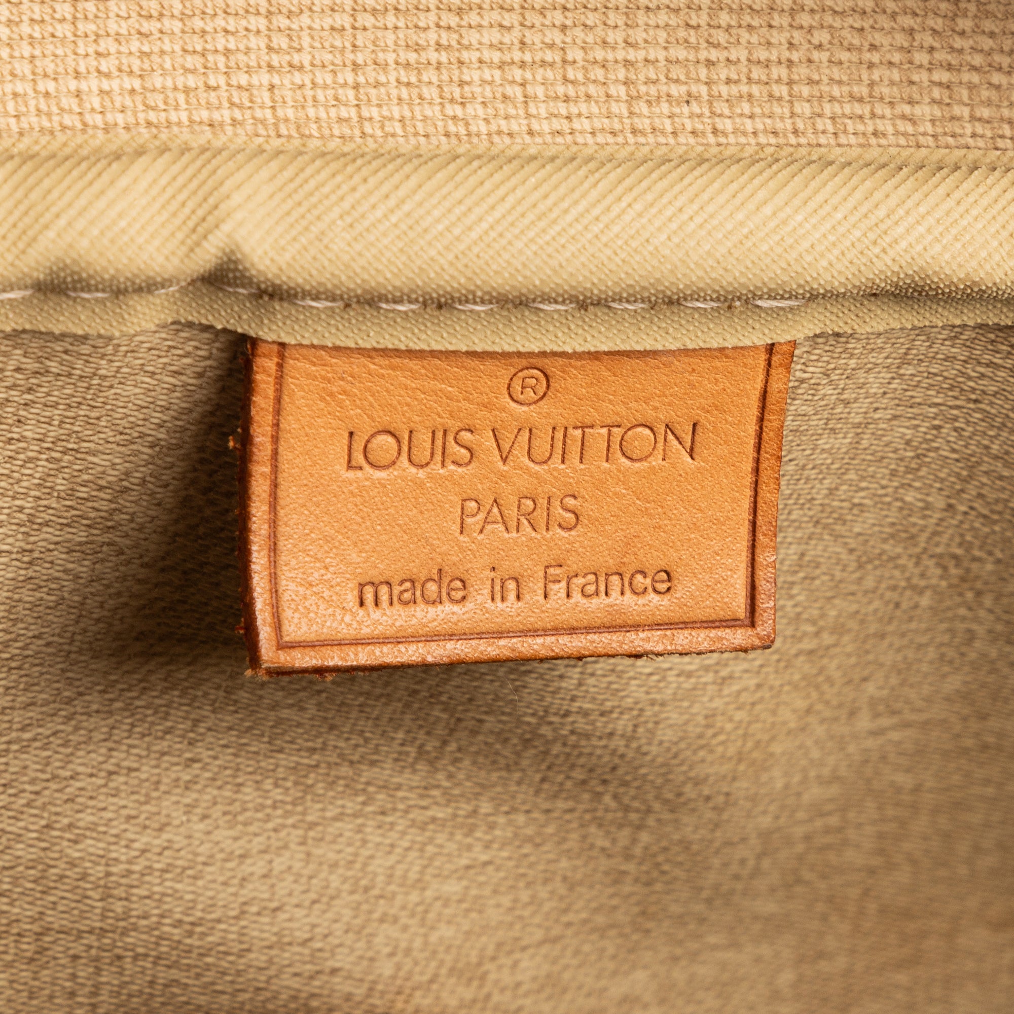 Handbag Deauville Brown Monogram Canvas