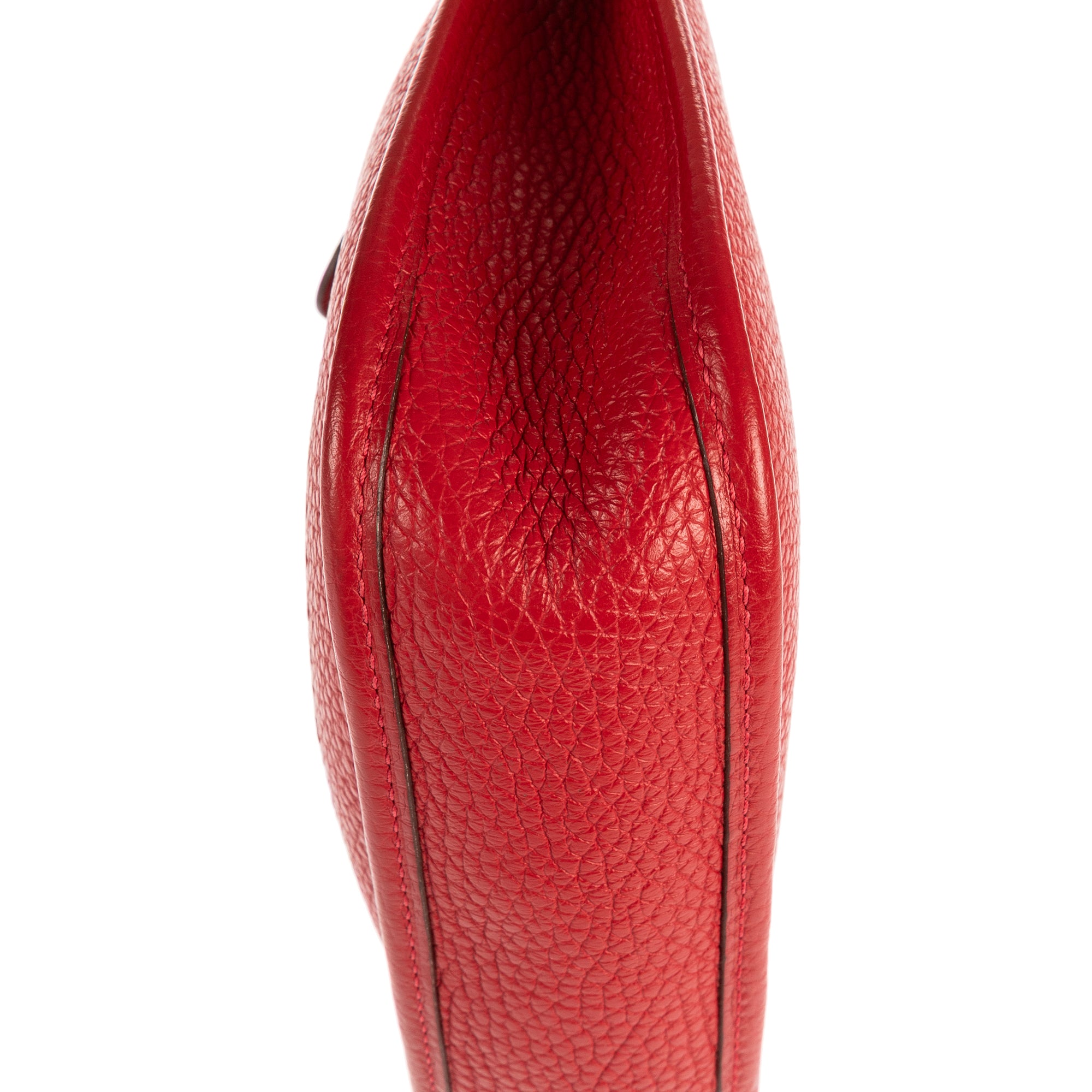 Bolso de Hombro Evelyne Mini Piel Taurillon Clemence Roja