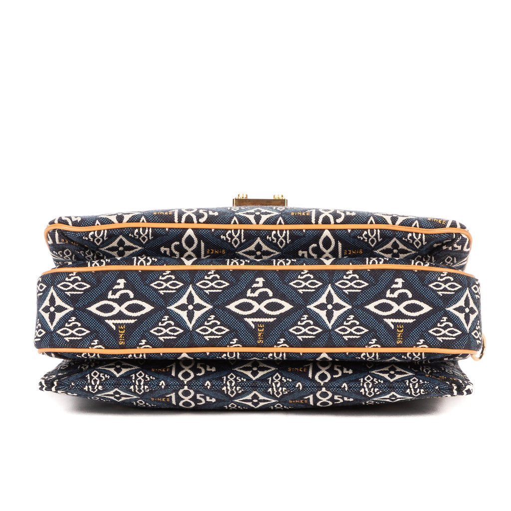 Shoulder Bag Jacquard Since 1854 Pochette Metis Navy Monogram Jacquard 1854