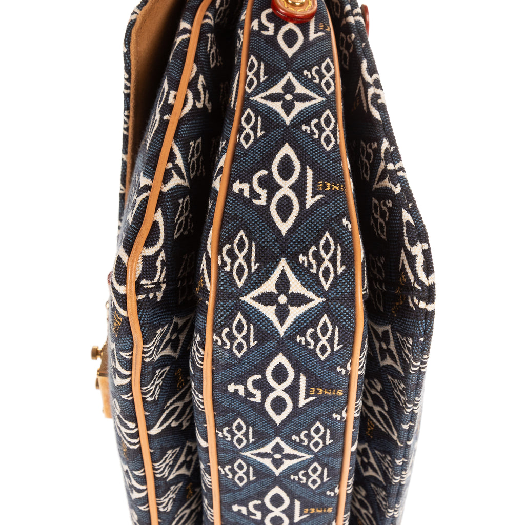 Shoulder Bag Jacquard Since 1854 Pochette Metis Navy Monogram Jacquard 1854
