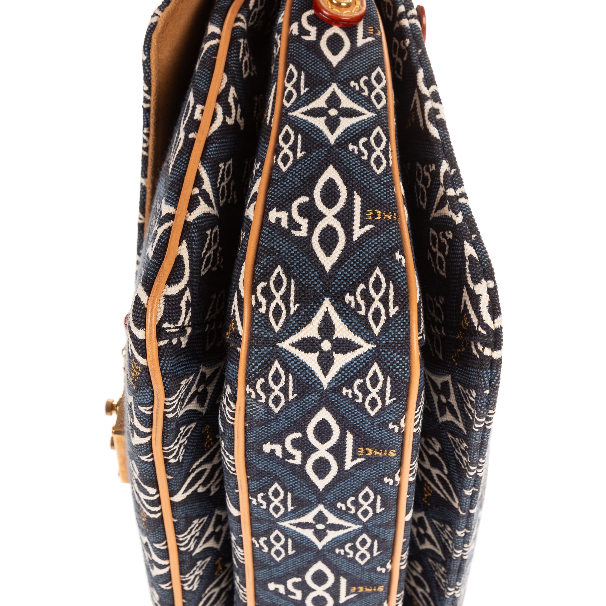 Shoulder Bag Jacquard Since 1854 Pochette Metis Navy Monogram Jacquard 1854