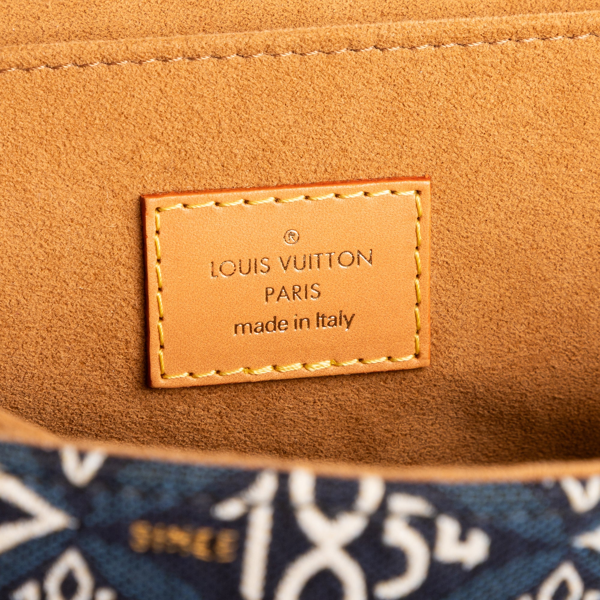 Shoulder Bag Jacquard Since 1854 Pochette Metis Navy Monogram Jacquard 1854