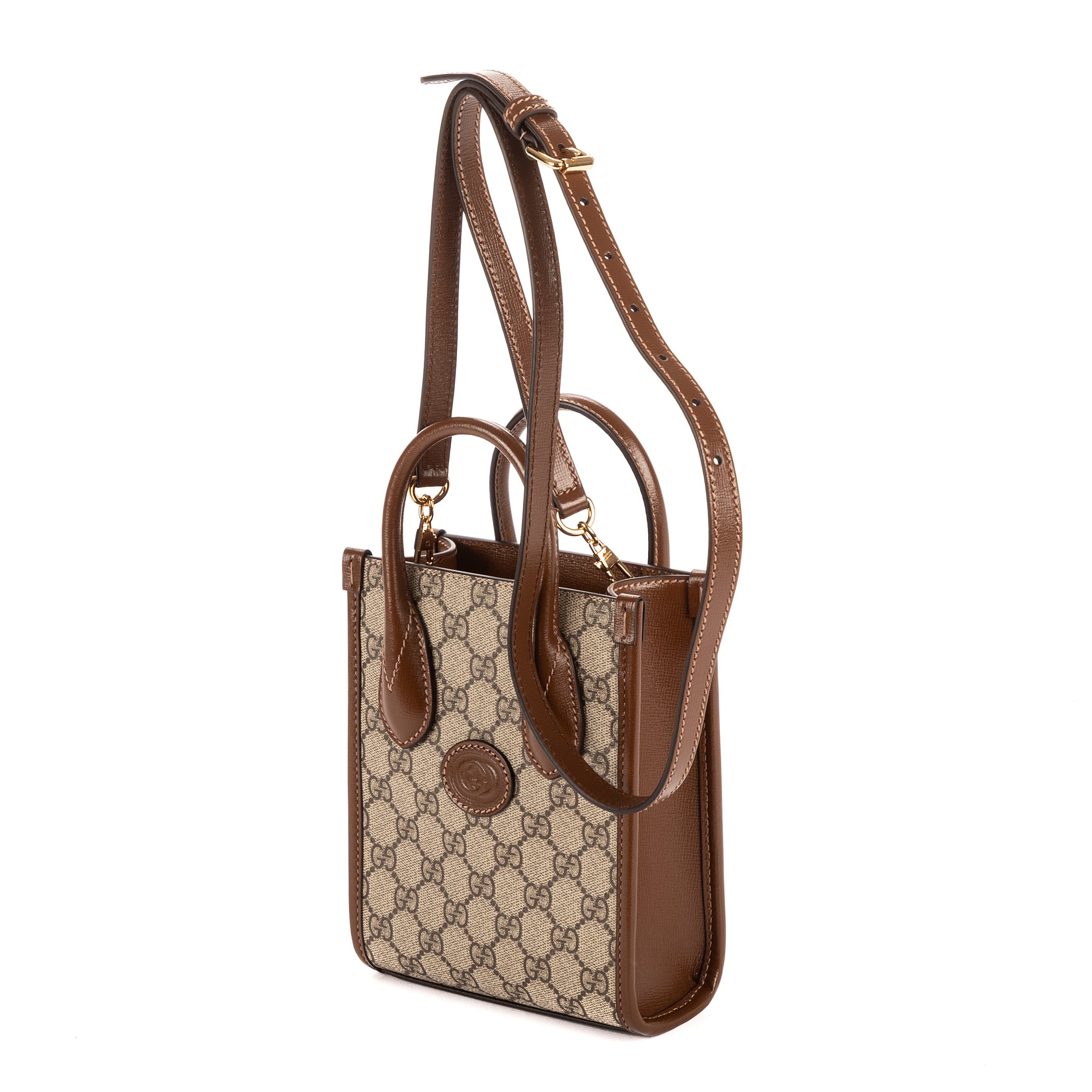 Gucci - Micro Cabas - Beige/Marron