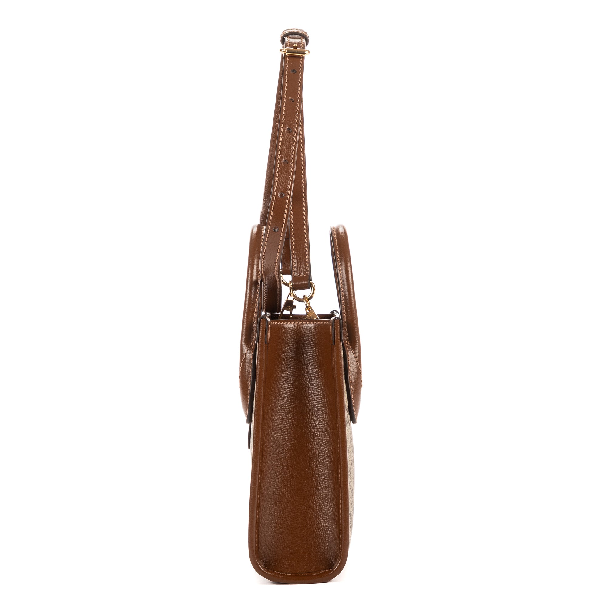 Gucci - Micro Cabas - Beige/Marron