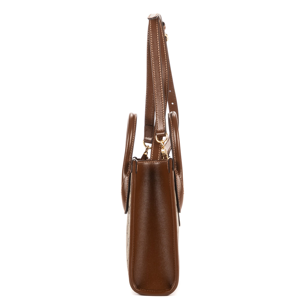 Gucci - Micro Cabas - Beige/Marron