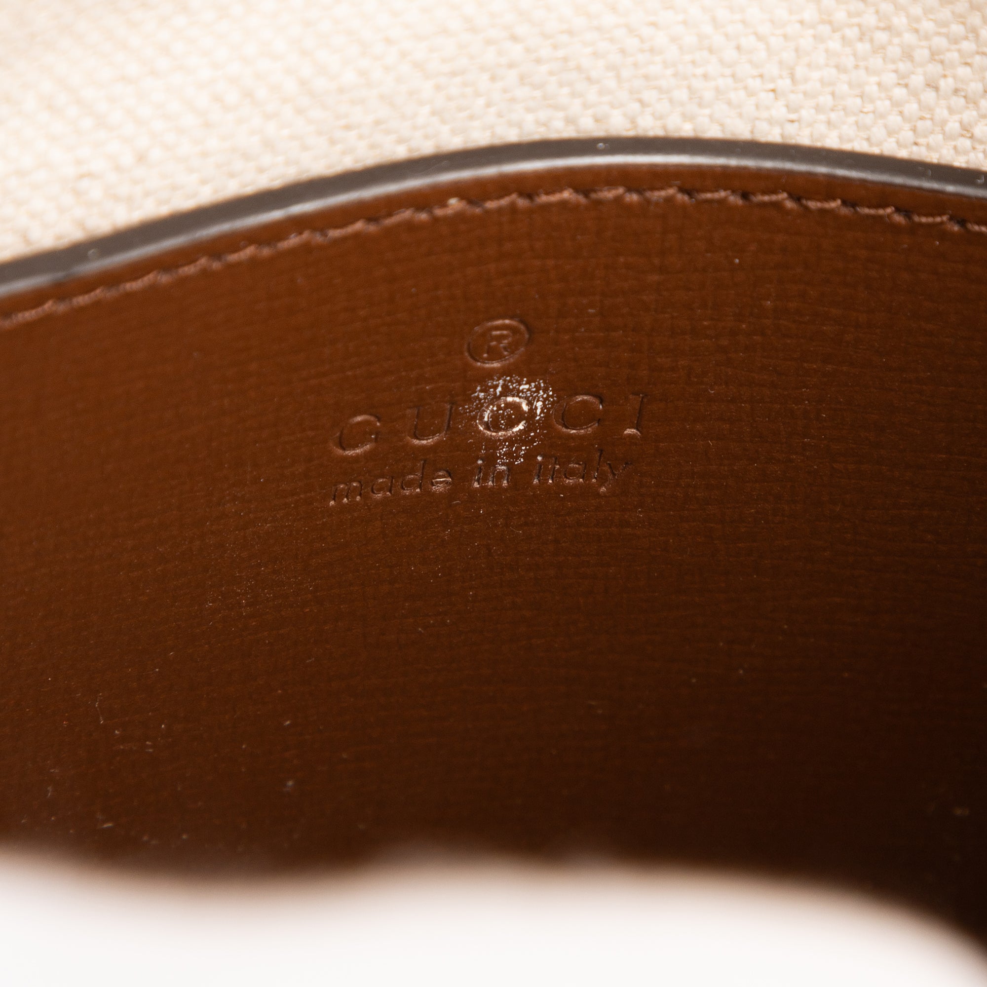 Gucci - Micro Cabas - Beige/Marron