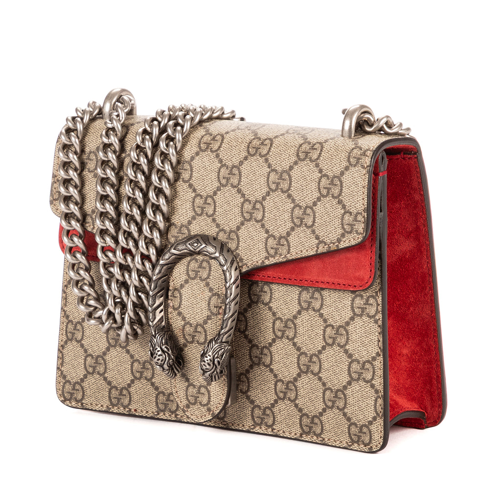 Bandolera Dionysus Mini Lona Revestida Supreme Beige/Piel de Ante