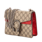 Bandolera Dionysus Mini Lona Revestida Supreme Beige/Piel de Ante